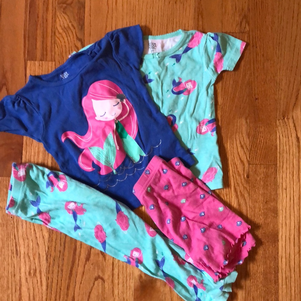 4 piece Carters pajama set